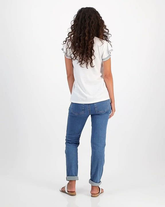 売れ筋商品|||スタイルアンドコー カットソー トップス レディース Women's Cotton Embroidered Flutter-Sleeve Top, Exclusively at Macy's Bright White Style & Co Women's Cotton Embroidered Flutter-Sleeve Top