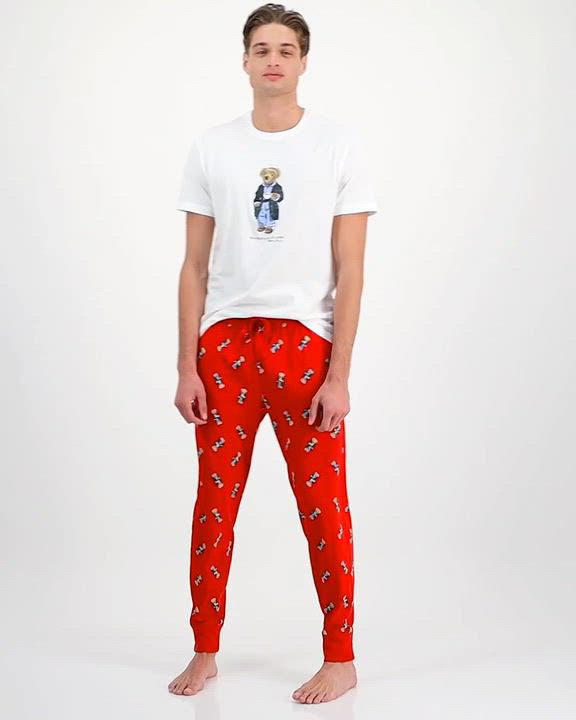 Polo Ralph Lauren Men's Polo Bear Jogger Pajama Set