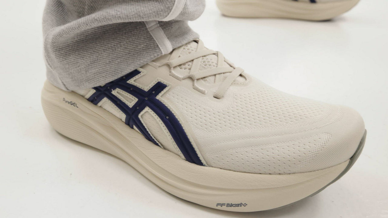 Asics Men's GEL-NIMBUS 27 Track Club Running Sneakers from Finish