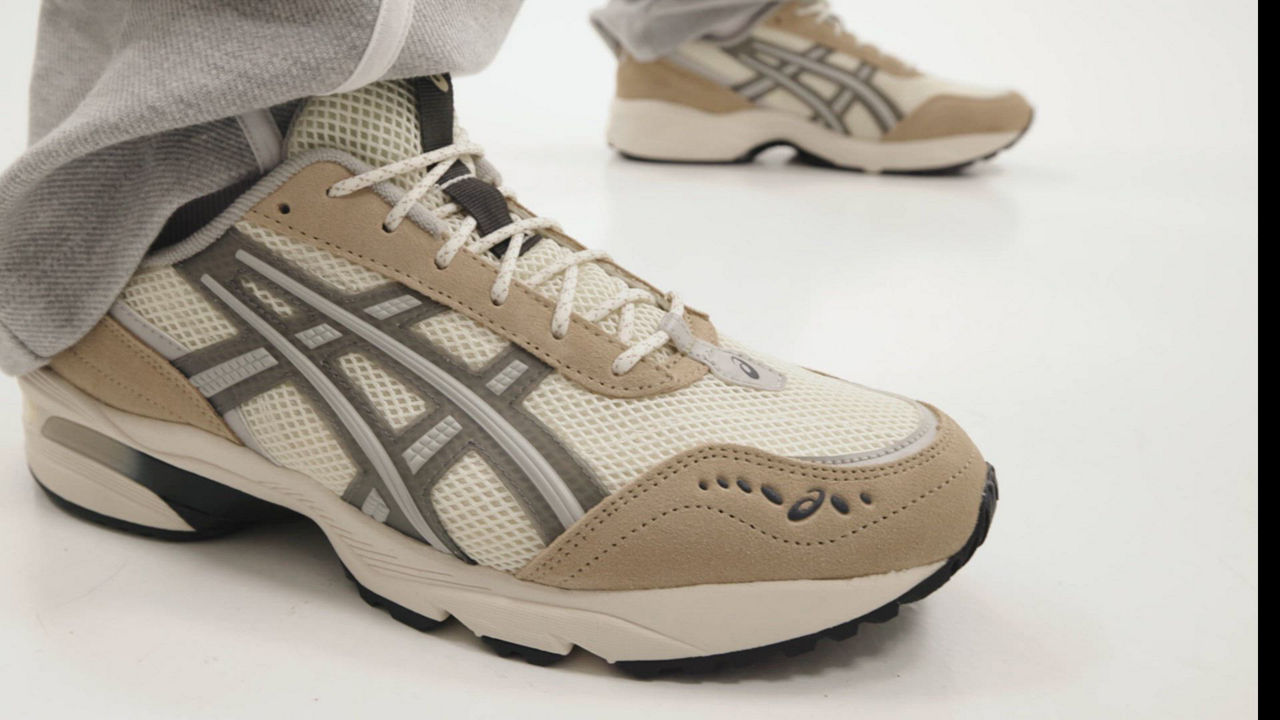 Asics 1090 V2 Running Shoes Men Size 9.5 Gray Tan Mesh Suede Comfort Sneakers ASICS GEL-1090 for Sale | Authenticity Guaranteed | eBay main image 4