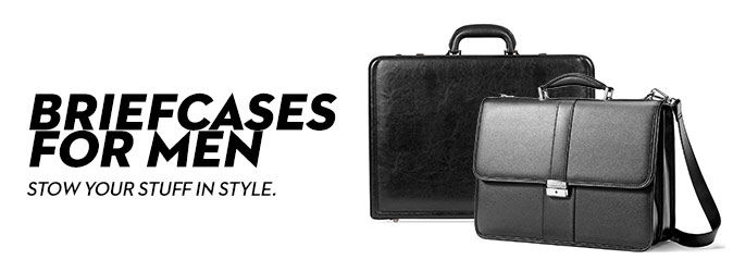 McKlein Halsted Leather Briefcase Black - Office Depot