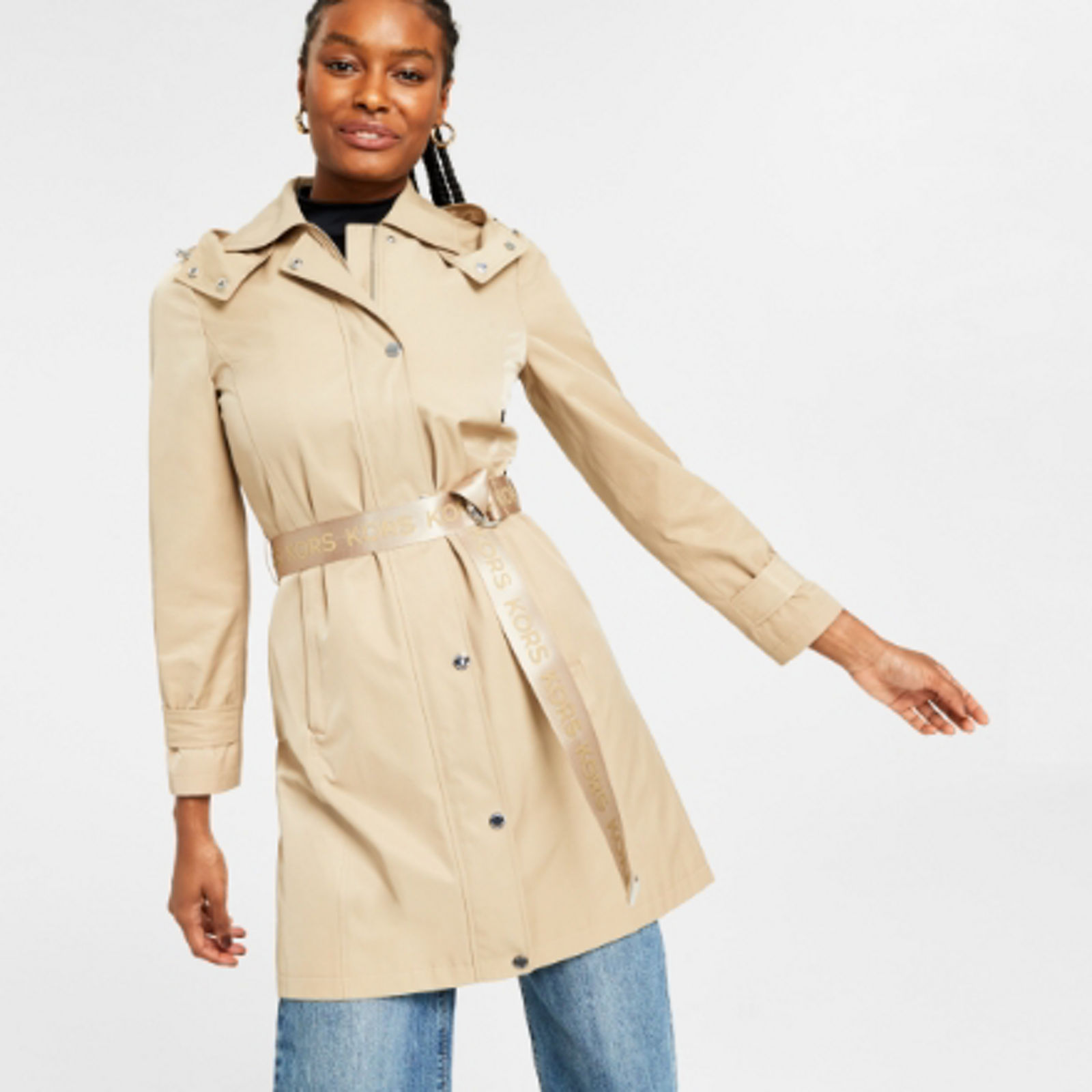 Michael kors 2024 purple coat