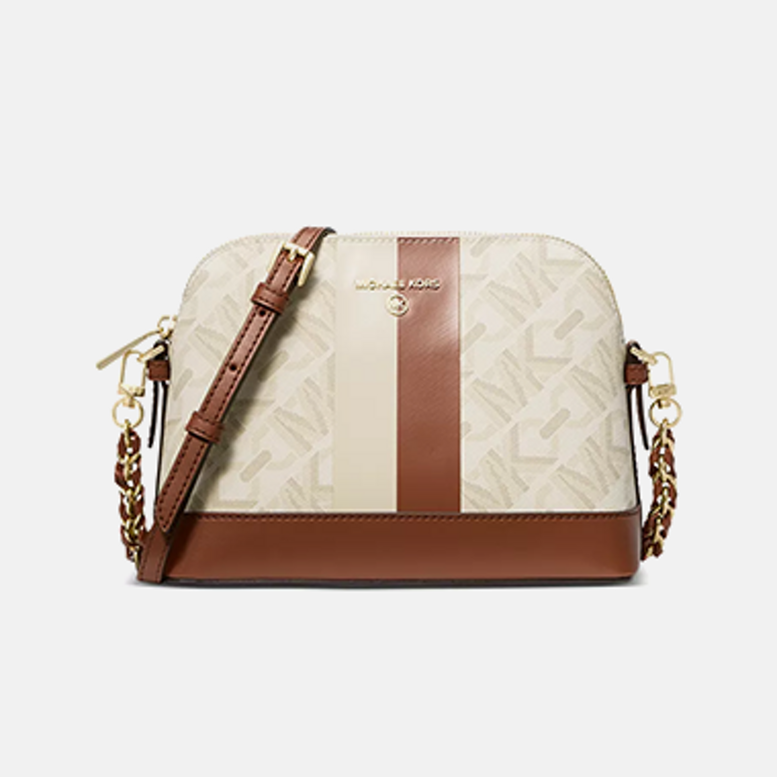 DISCOUNTED] MICHAEL KORS LEATHER BEIGE 2WAY HAND & SHOULDER BAG