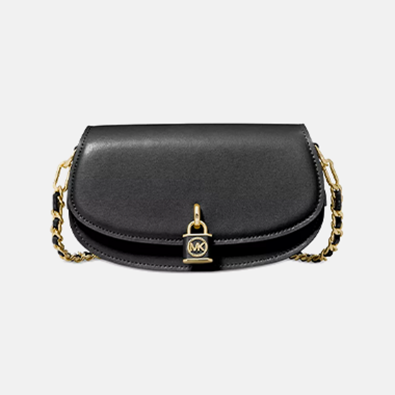 COACH Novelty Strap in Pebble Leather with Chain - Macy's