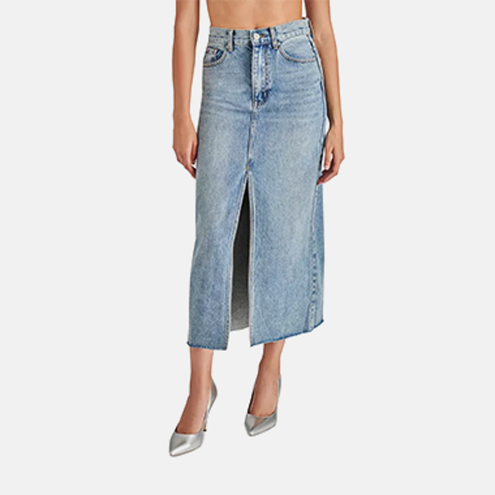 7 Long Denim Skirts for Every Budget - Red Soles and Red Wine