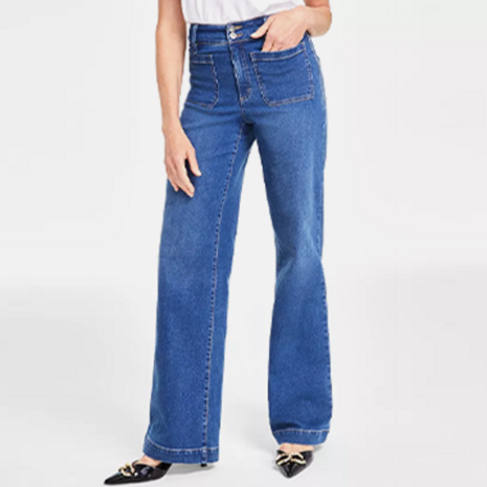 Juniors' Baby Flare Jean at Seven7 Jeans