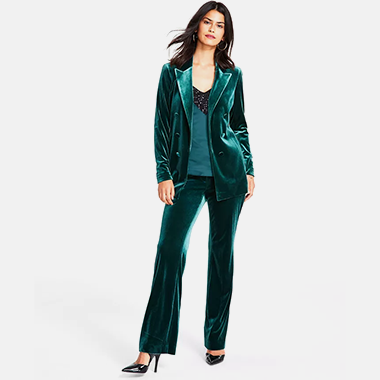 Macy's women's suits on hot sale sale