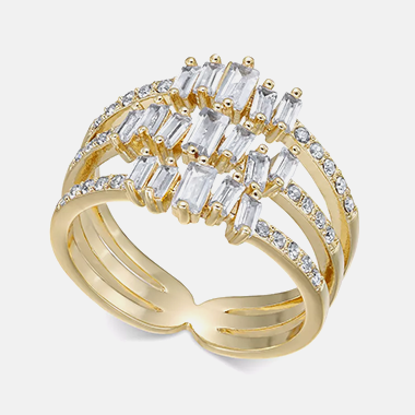 14K White Gold Pave Diamond Band, Jewelry Gift Ideas, Miami Lakes - Snow's  Jewelers Miami Lakes