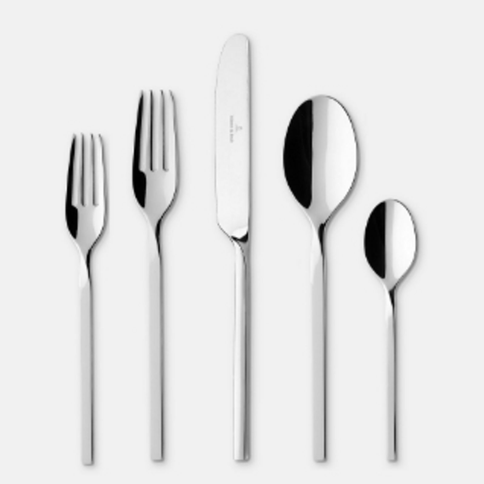 HAMPTON SIGNATURE 20-Piece Alessi 18/0 Stainless Steel Flatware