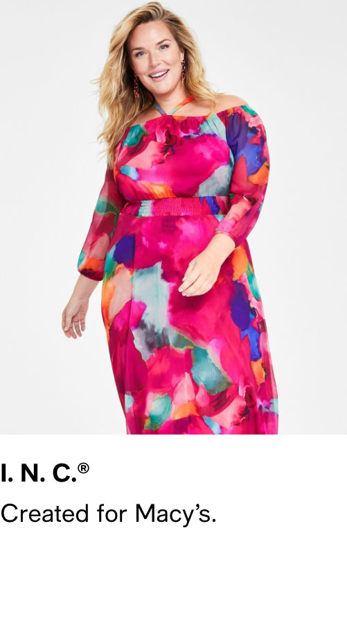 Macys dresses best sale plus size