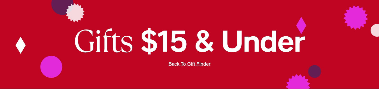Gifts under $15 and under