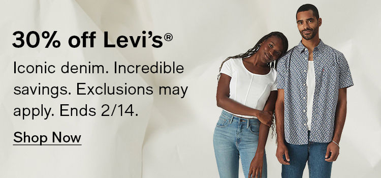 Macys levis hot sale coupon