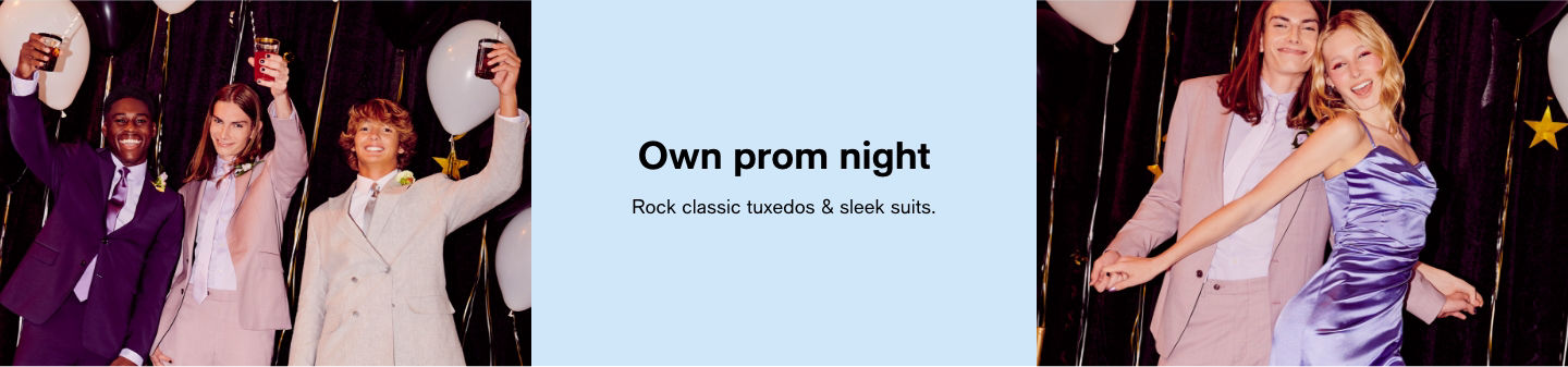 Own Prom Night Rock Classic Tuxedos & Sleek Suits