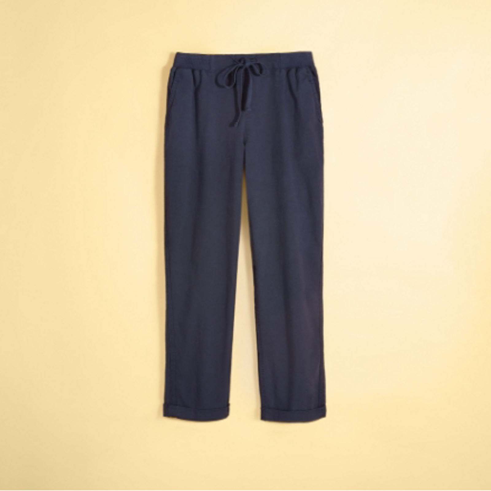 Style & Co Womens Split-Hem Capri Pants (10, Industrial Blue)