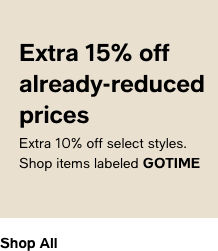 Extra 15% off Already-reduced prices