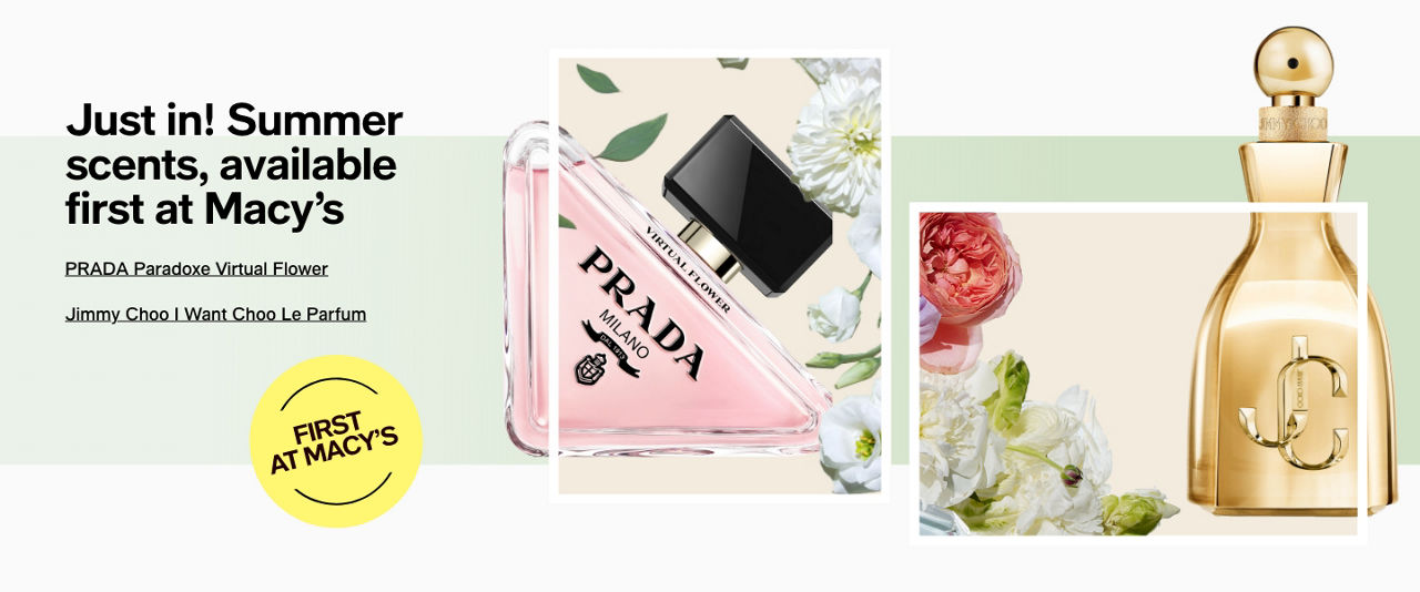 Just in summer scents available first at macys