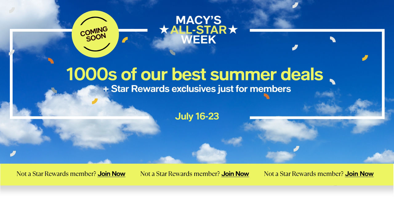 mcys all star week 1000s of our best summer deals star rewards exclusive just for members