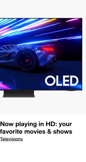 Now playing in HD : your favorite movies and shows 