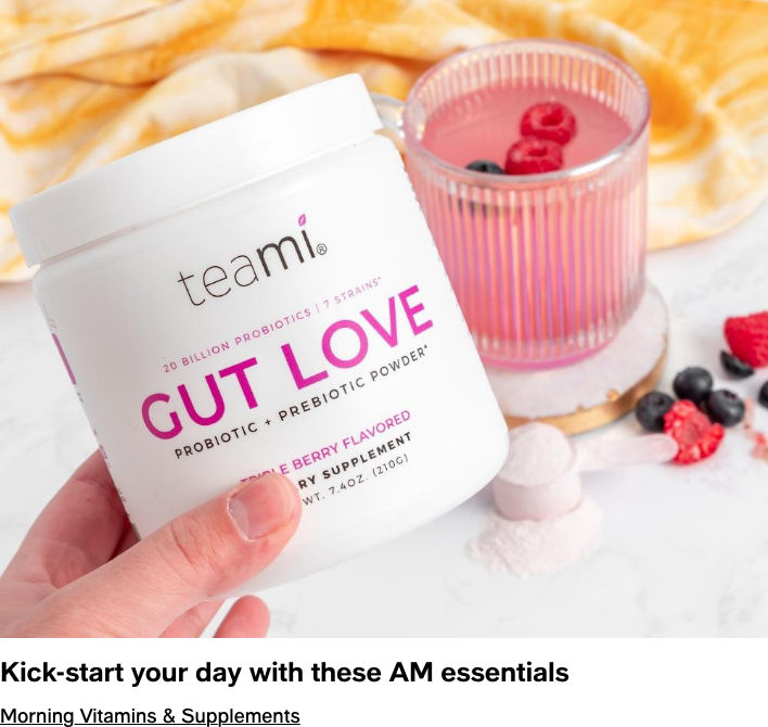 Morning Vitamins and Supplements