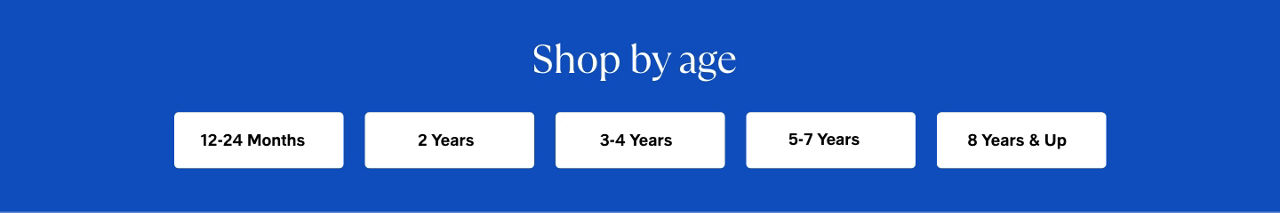 Shop by age