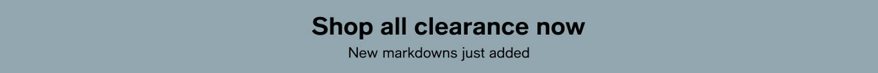 Shop Clearance