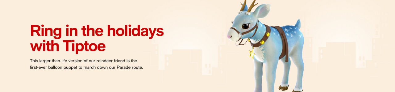 Ring in the holidays with Tiptoe