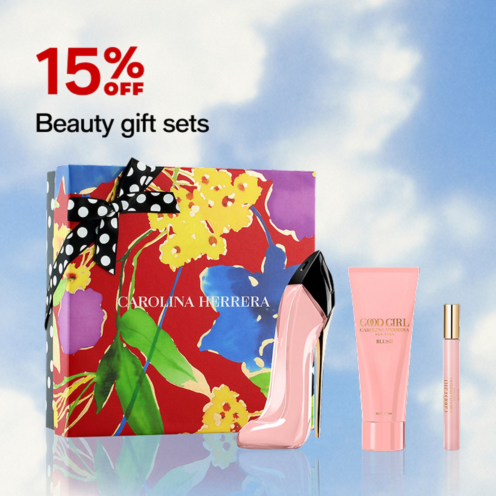 15% OFF Beauty gift sets