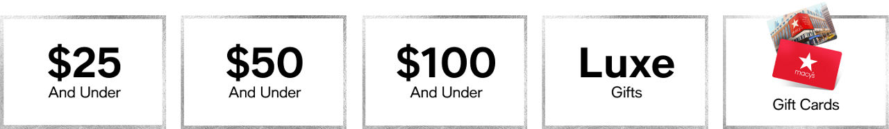 The Macy's Gift Guide