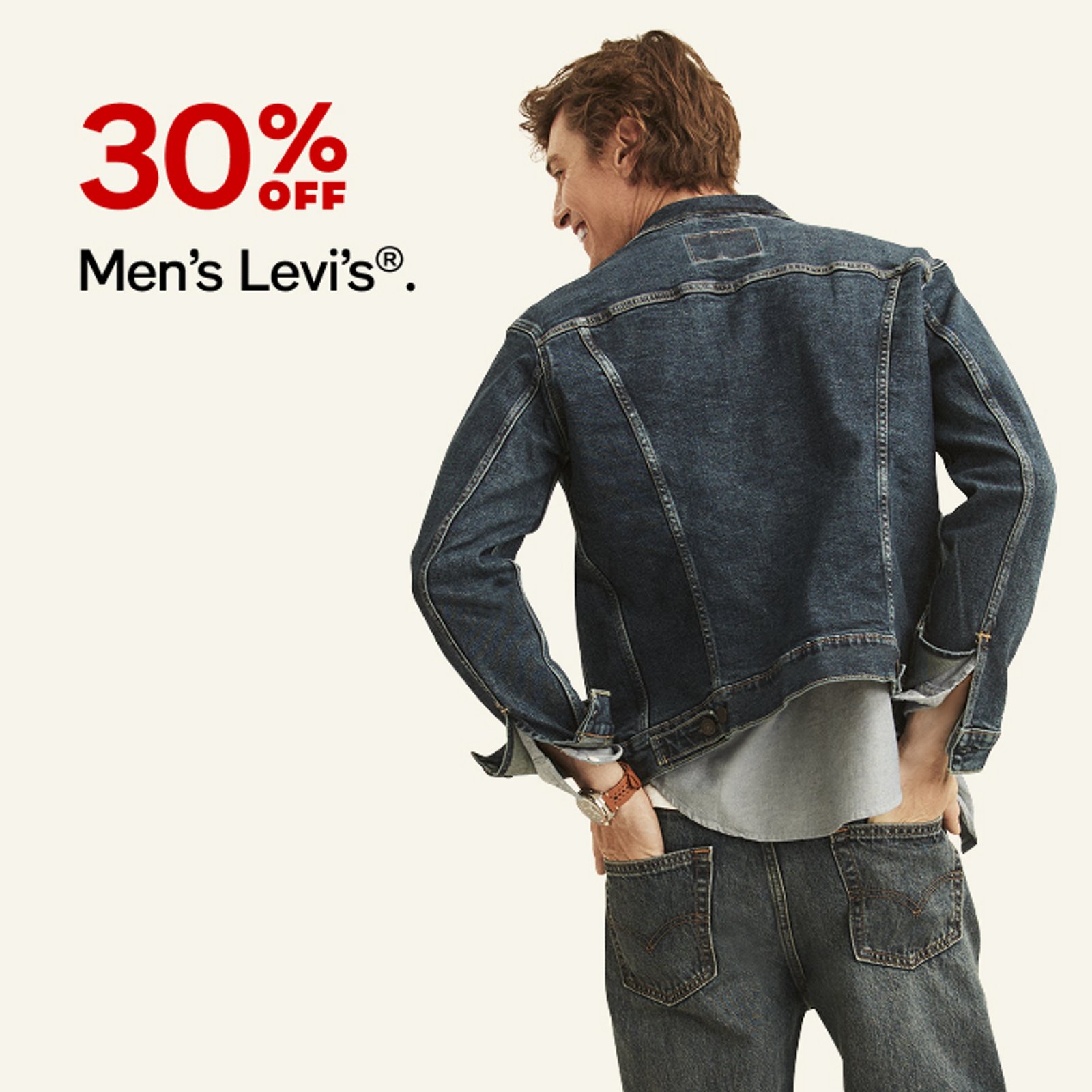 30% off Levi's