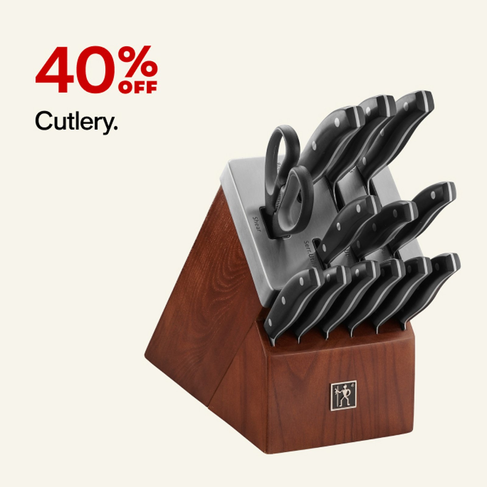 40% off Cutlery