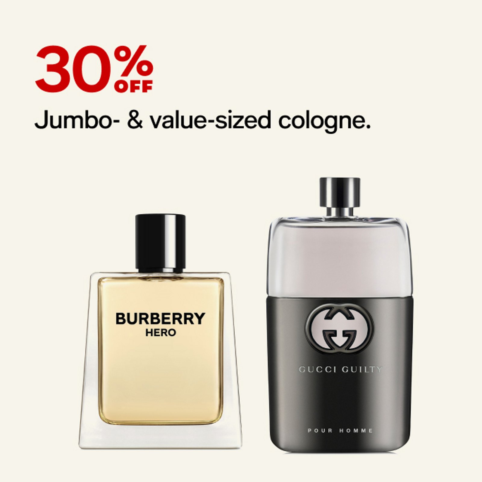 30% off Cologne