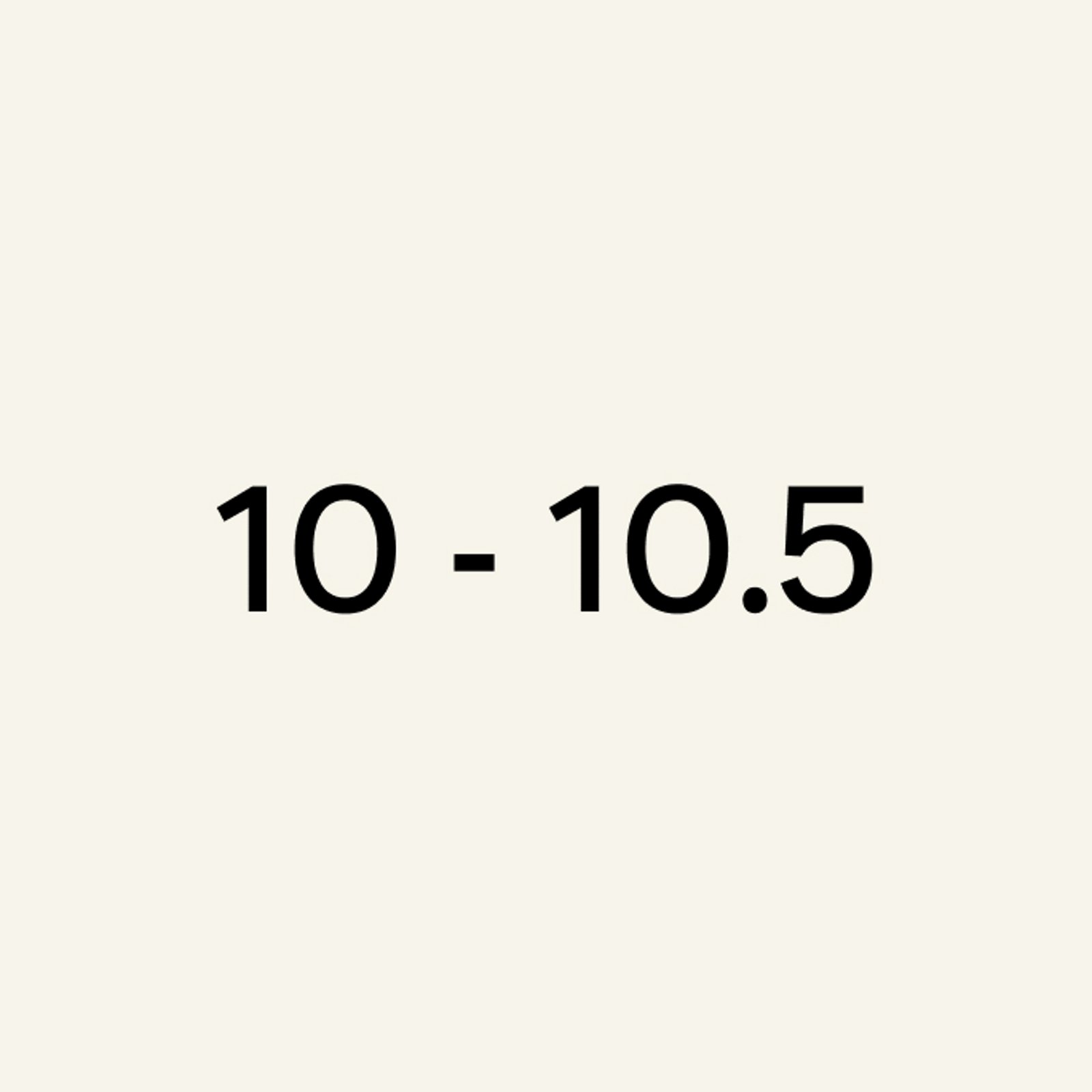 10-10.5