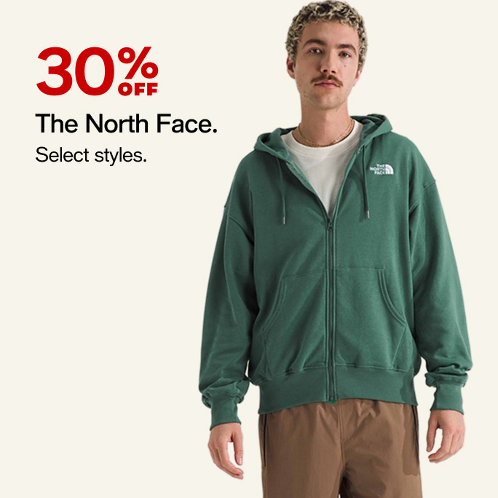 30% off The north Face
