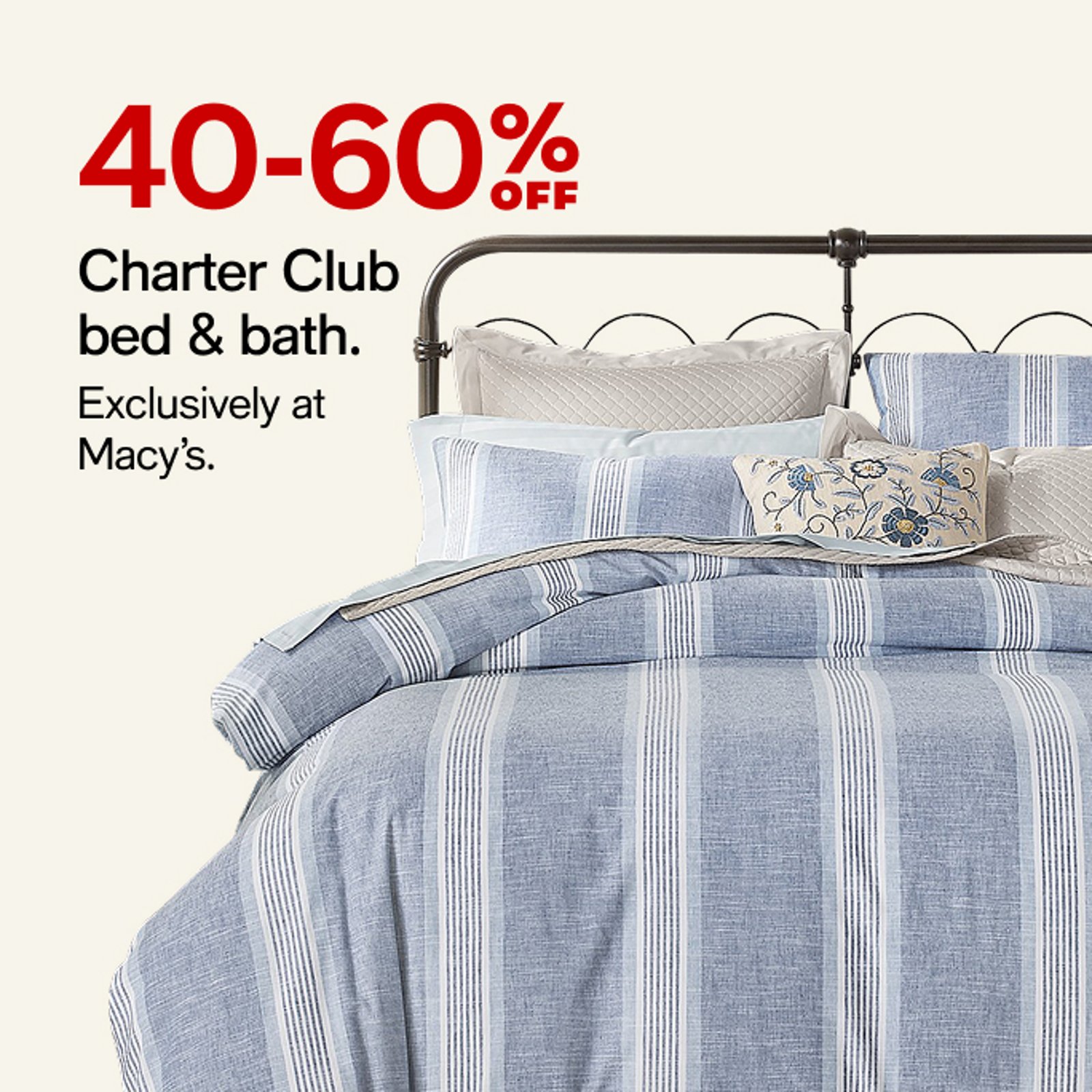 Charter Club bed & bath