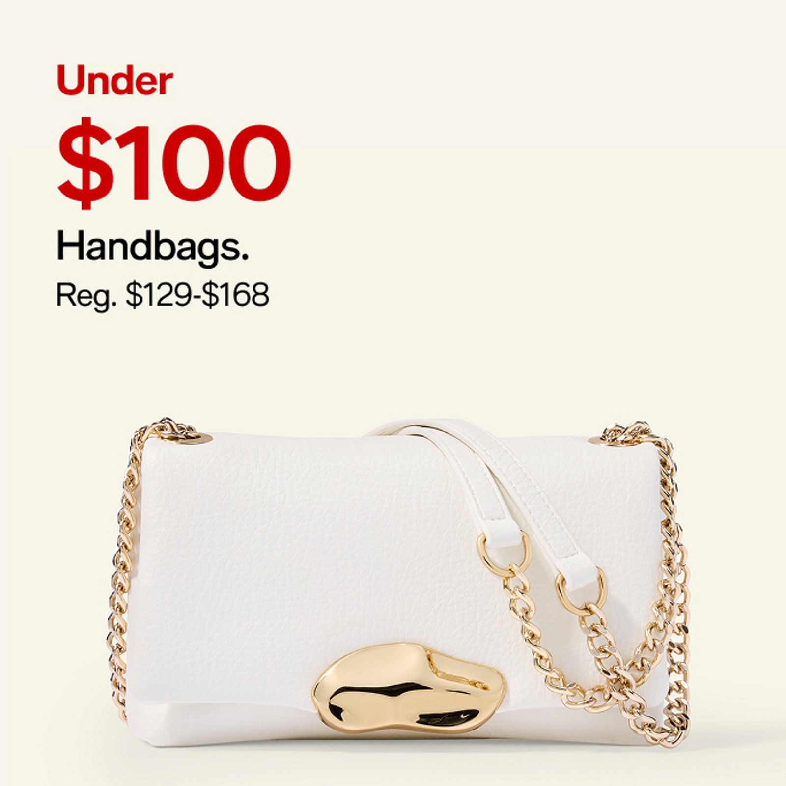 Under $100 Handbags.
