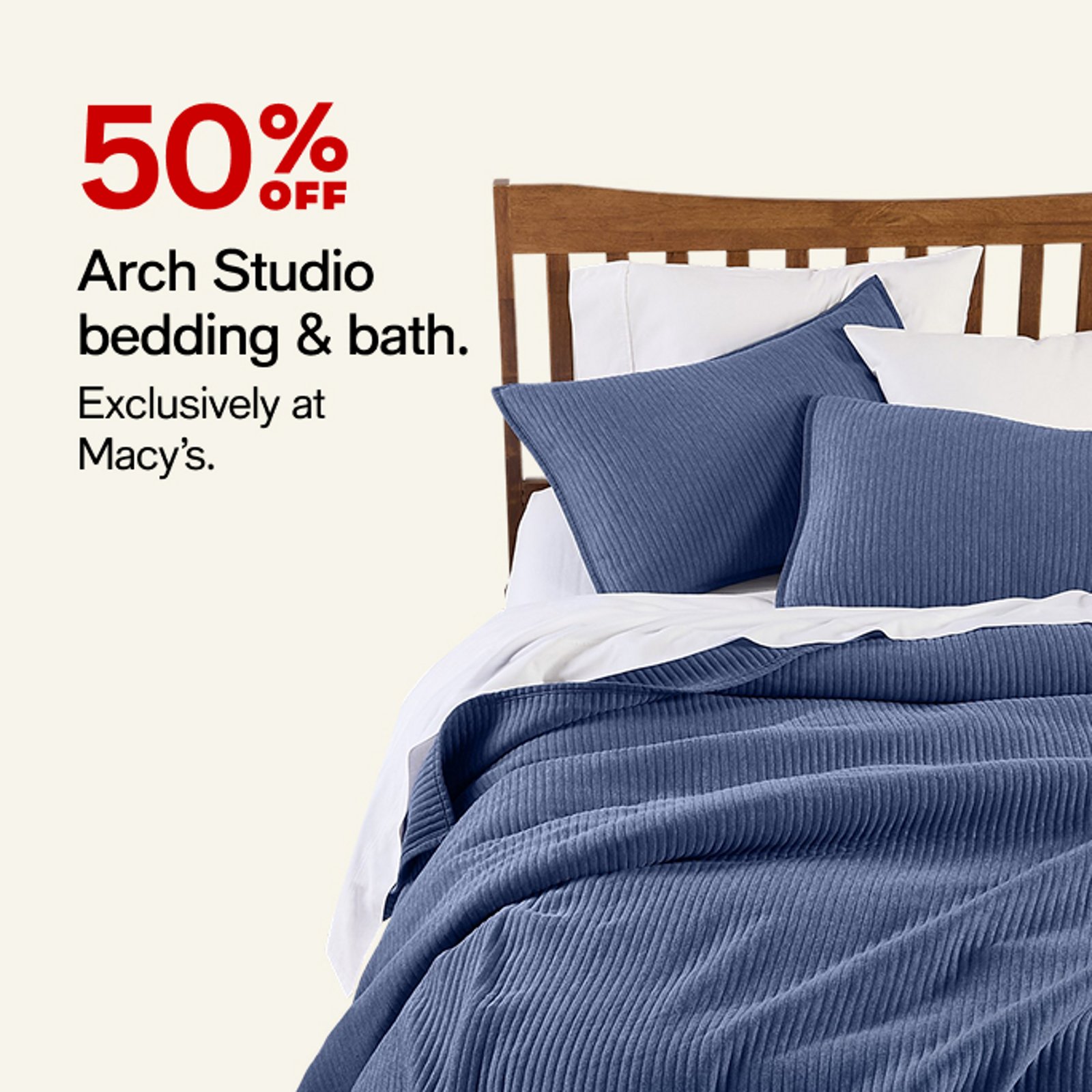 Arch Studio bedding & bath