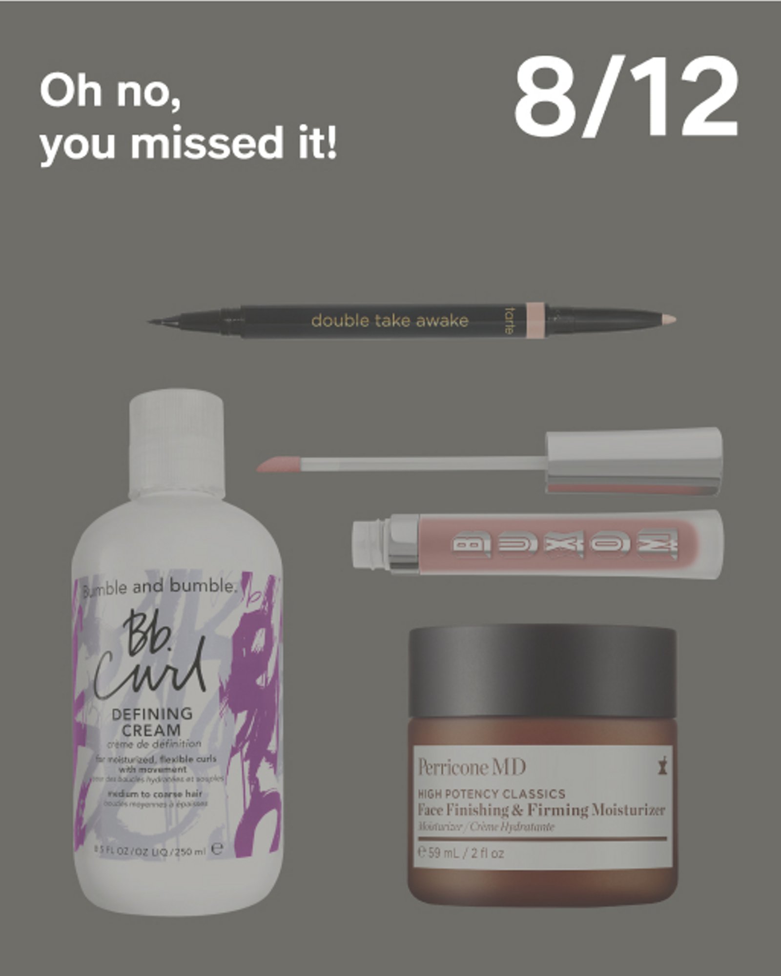 Missed - 8/12