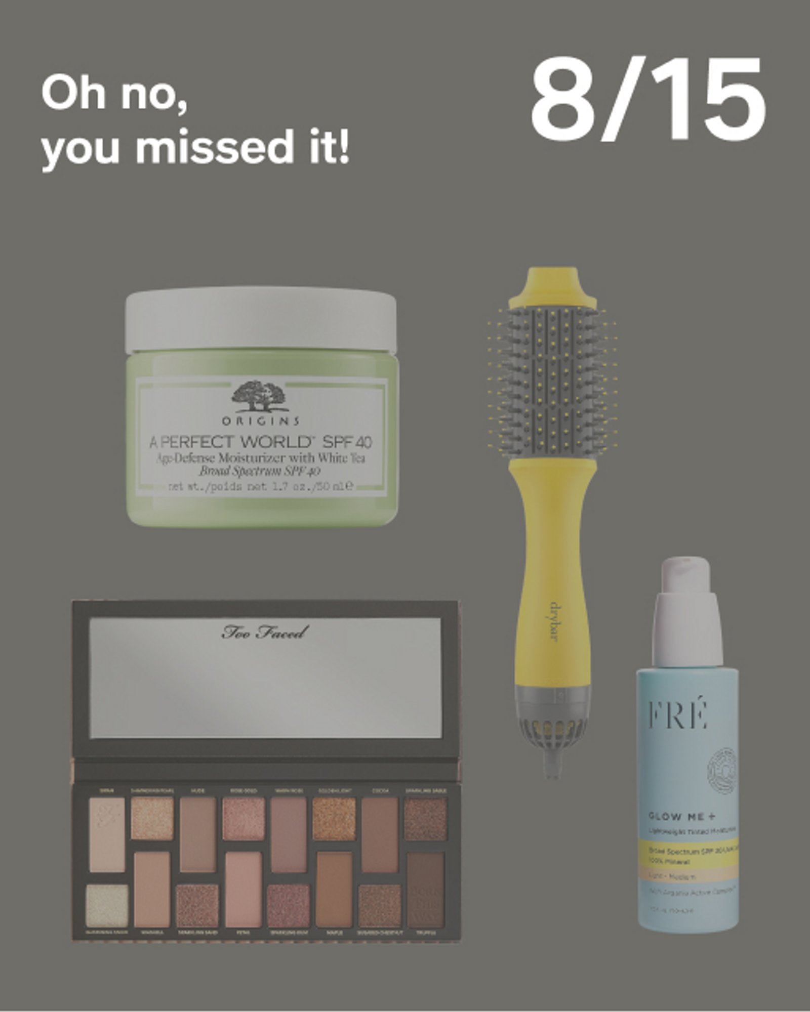 Missed - 8/15