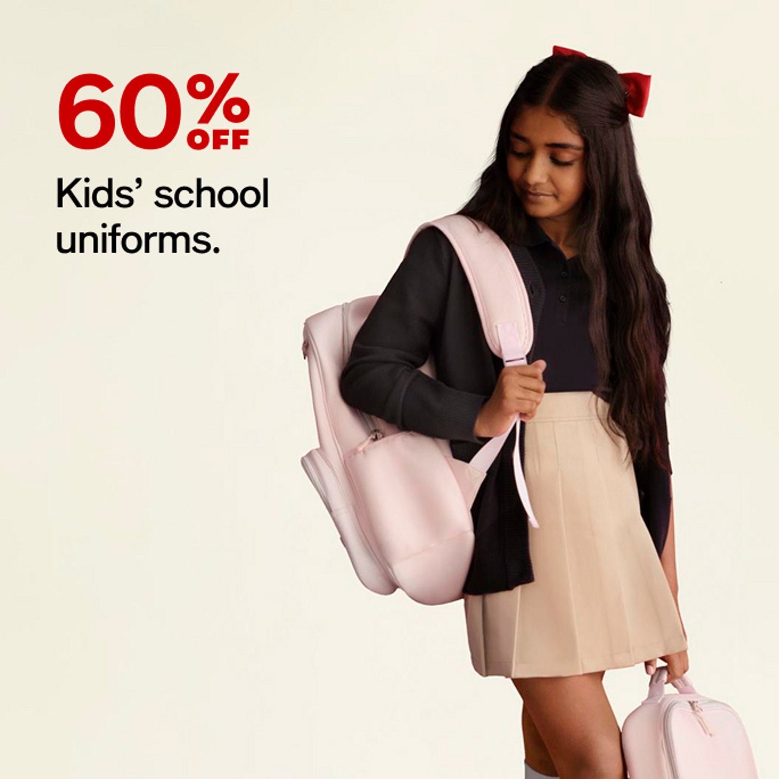 60% off Kids school uniforms