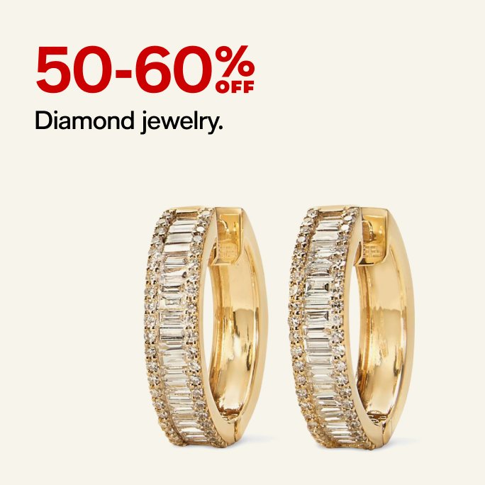 50-60% Off Diamond Jewelry