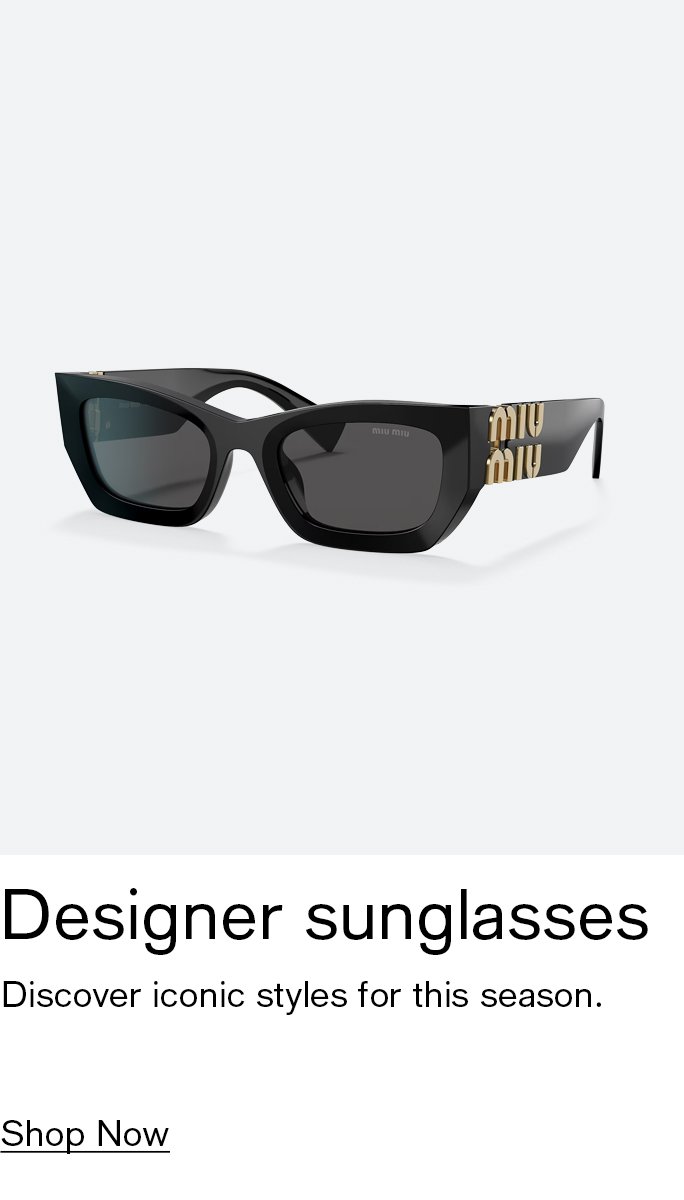 Designer sungalsses