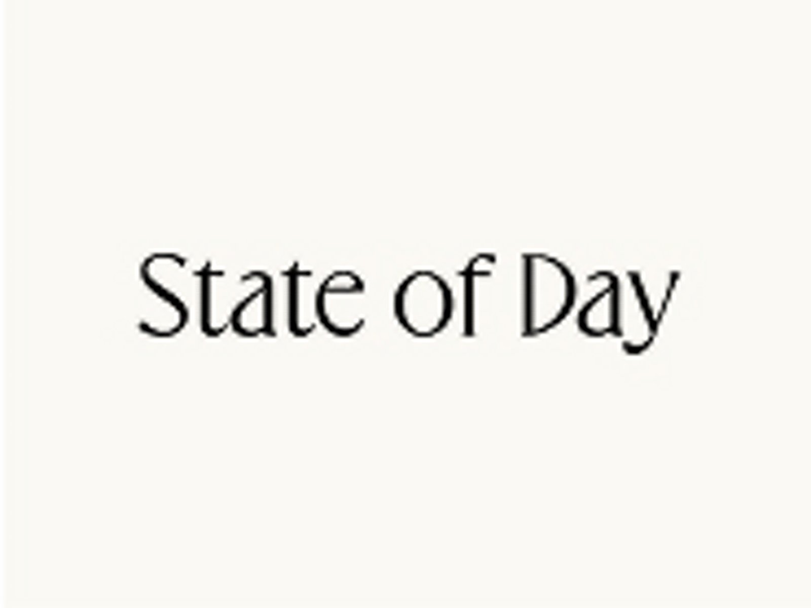 State of Day