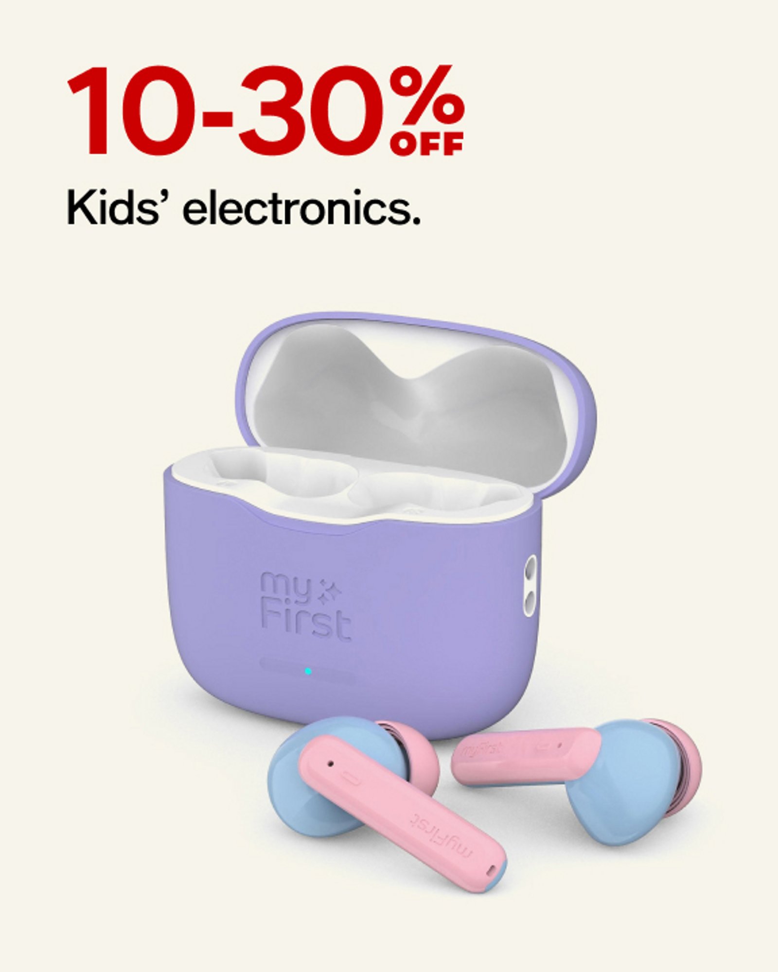 10-30% off 