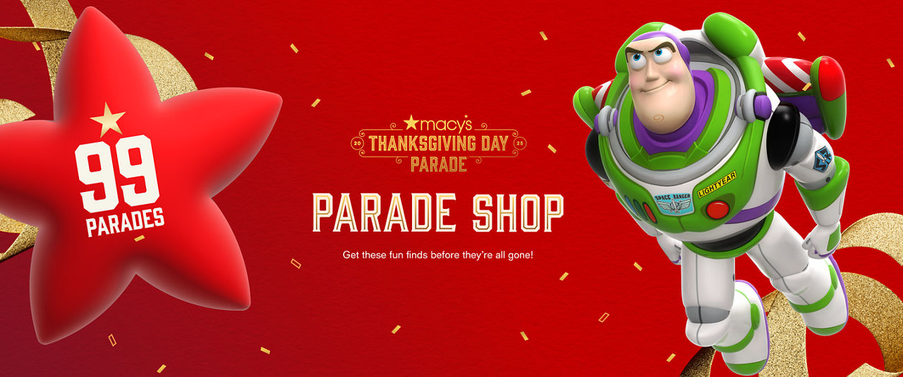 Macy's Thanksgiving Day Parade (2025) - Parade Shop - Get these fun finds before they’re all gone!