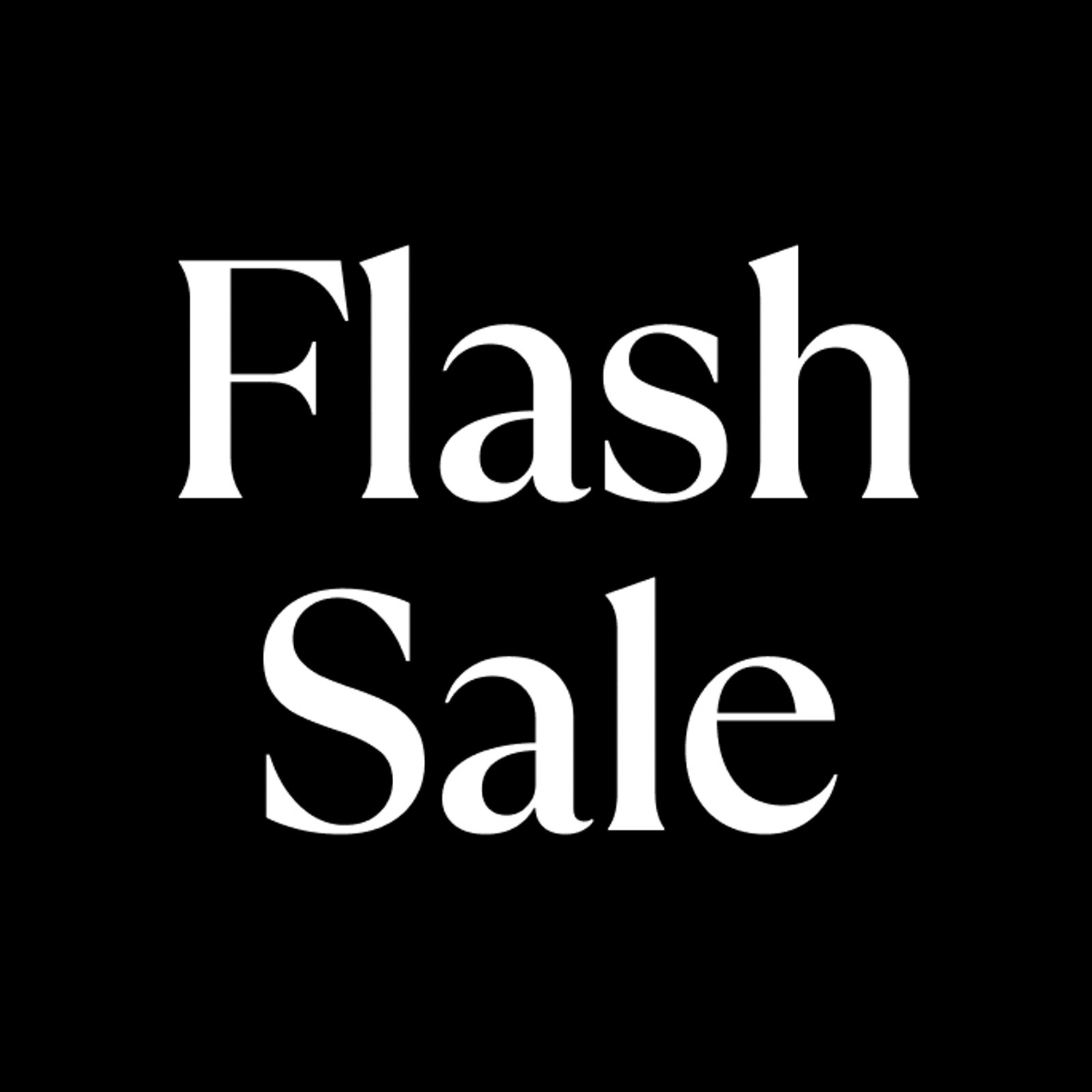 Flash sale