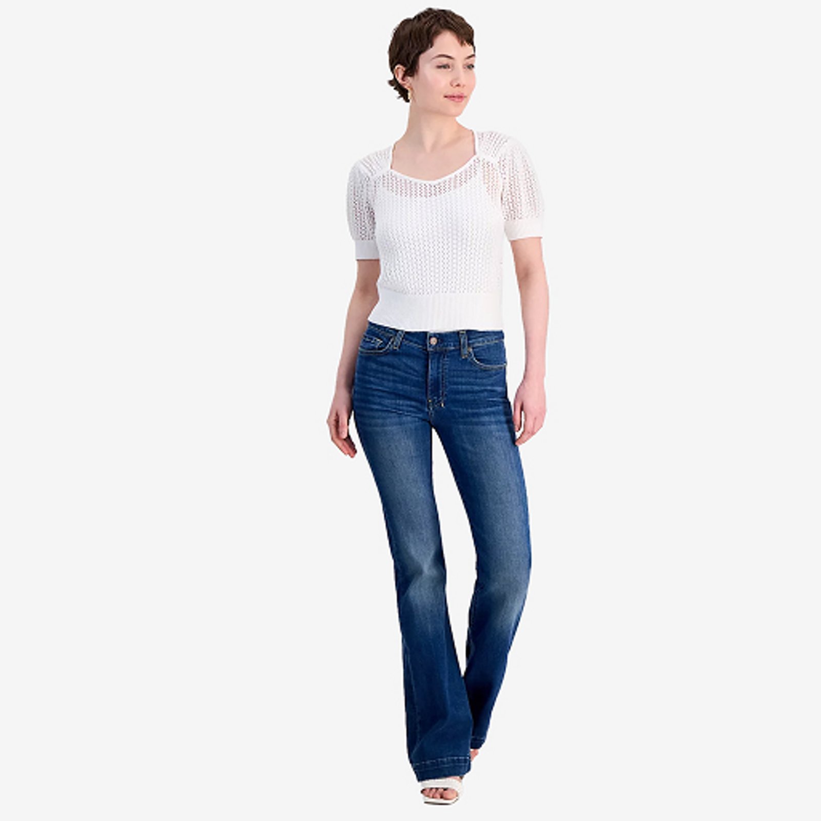 Dojo Tailorless flare-leg jeans