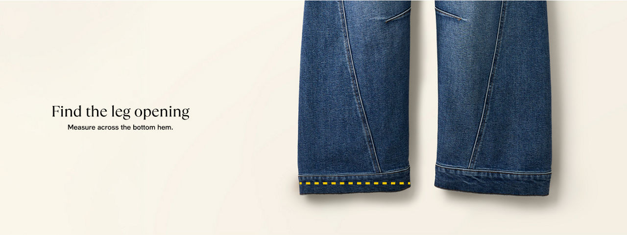 Find the leg opening