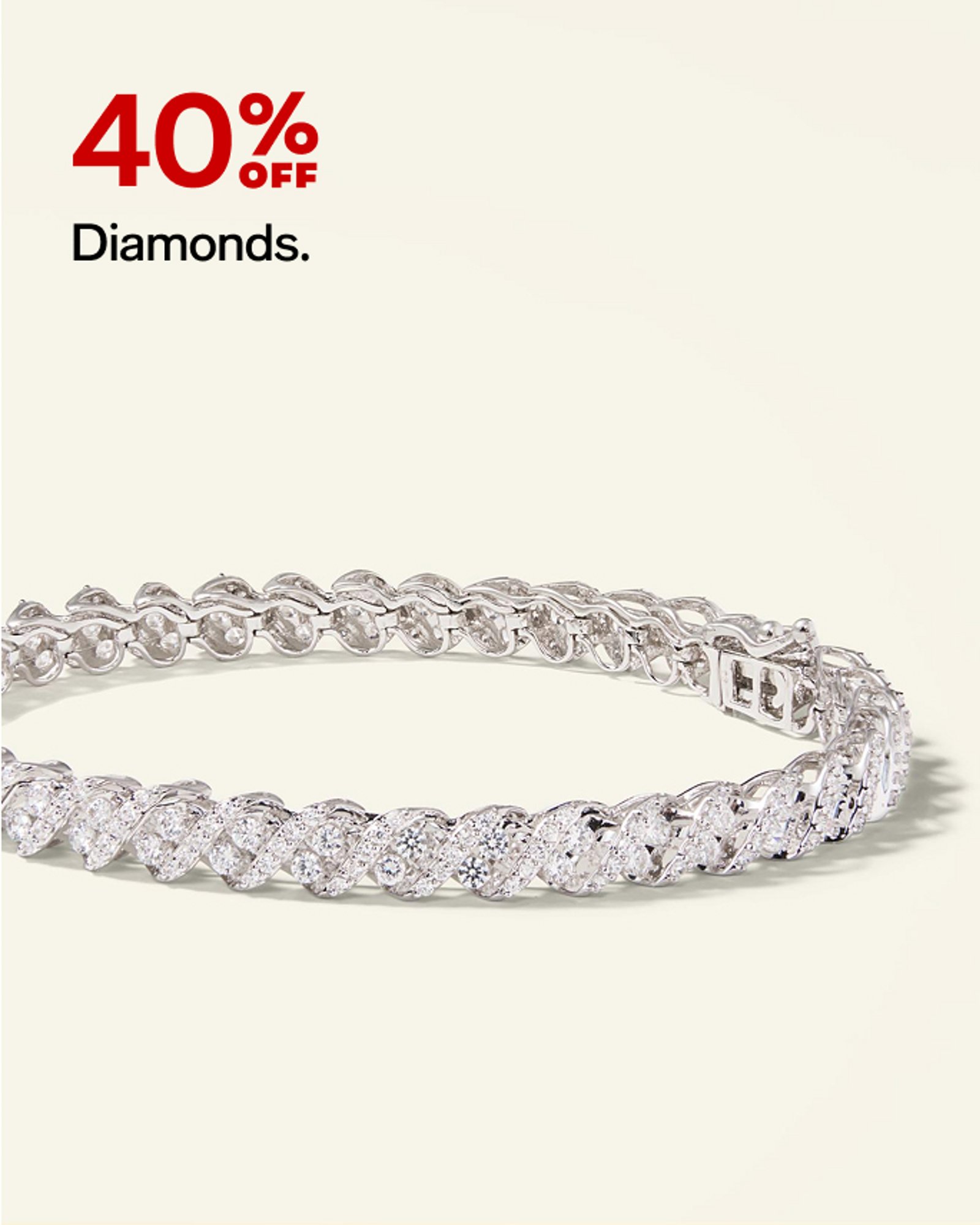 40% Off Diamonds