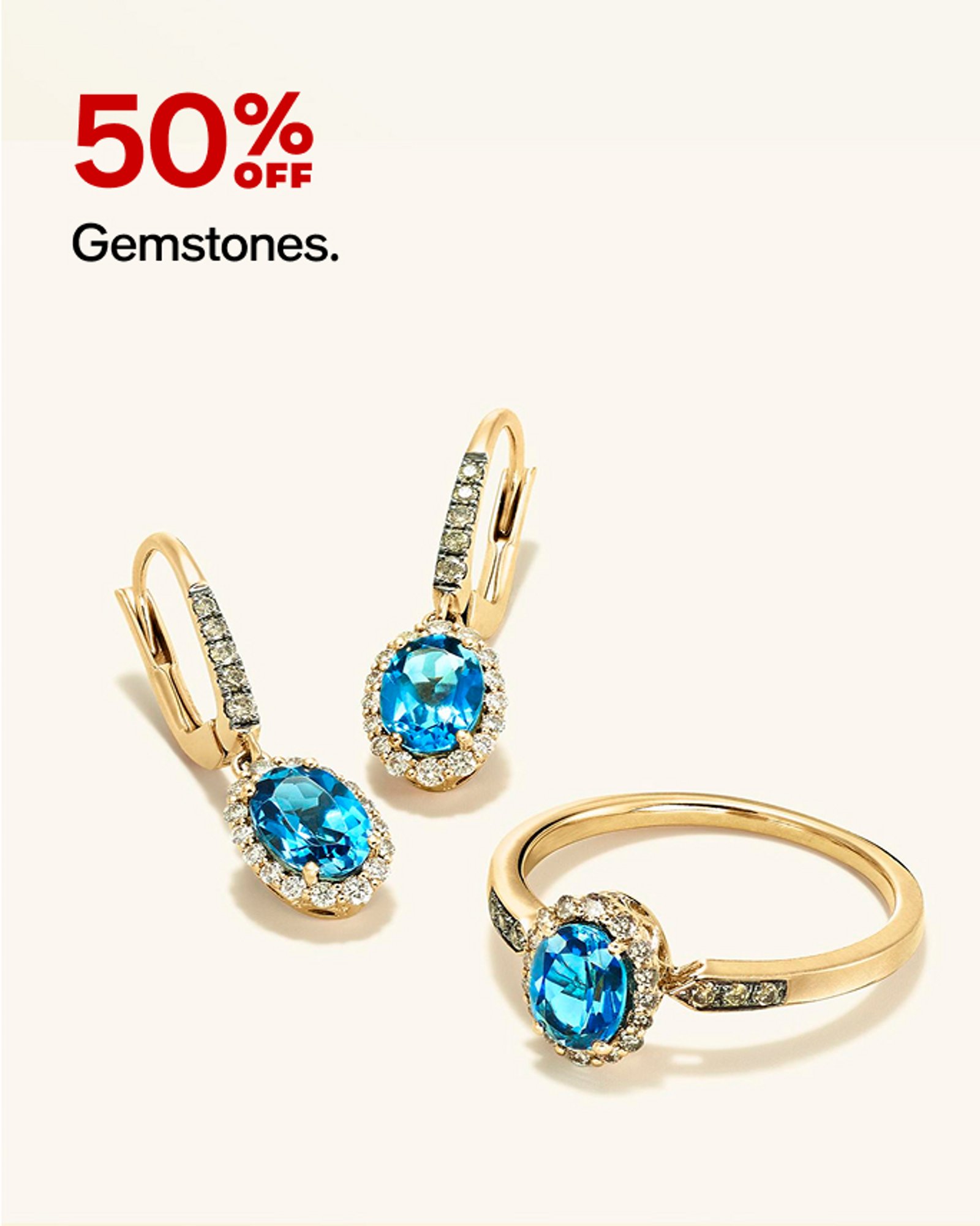 50% Off Gemstones