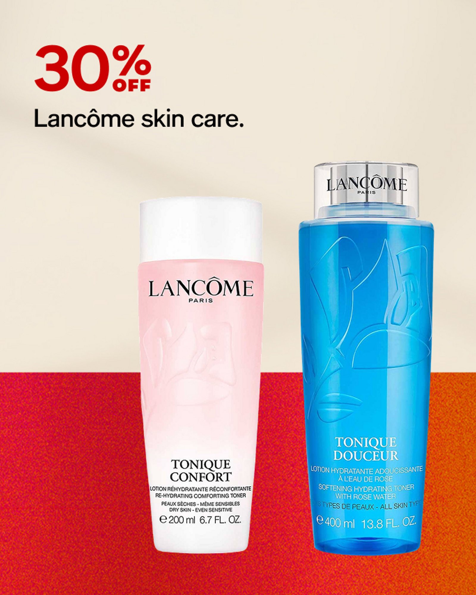 30% off Lancome